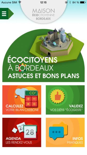 L'application Ecocitoyens à Bordeaux