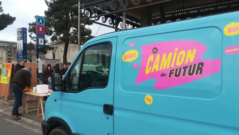 Le camion du futur à la Maison écocitoyenne